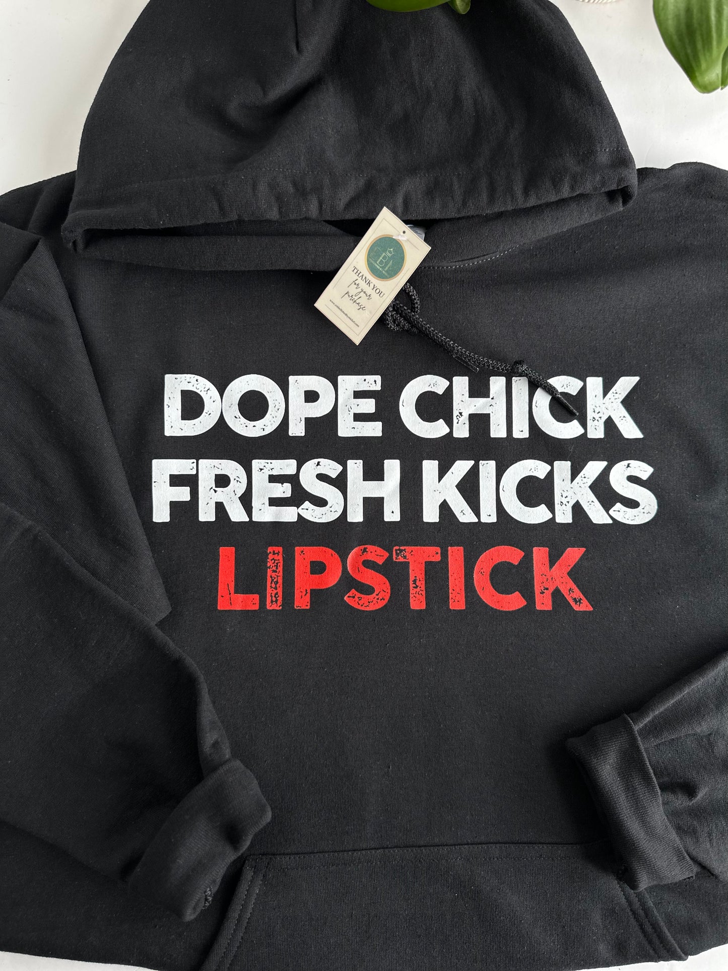 Dope Chick Black Hoodie