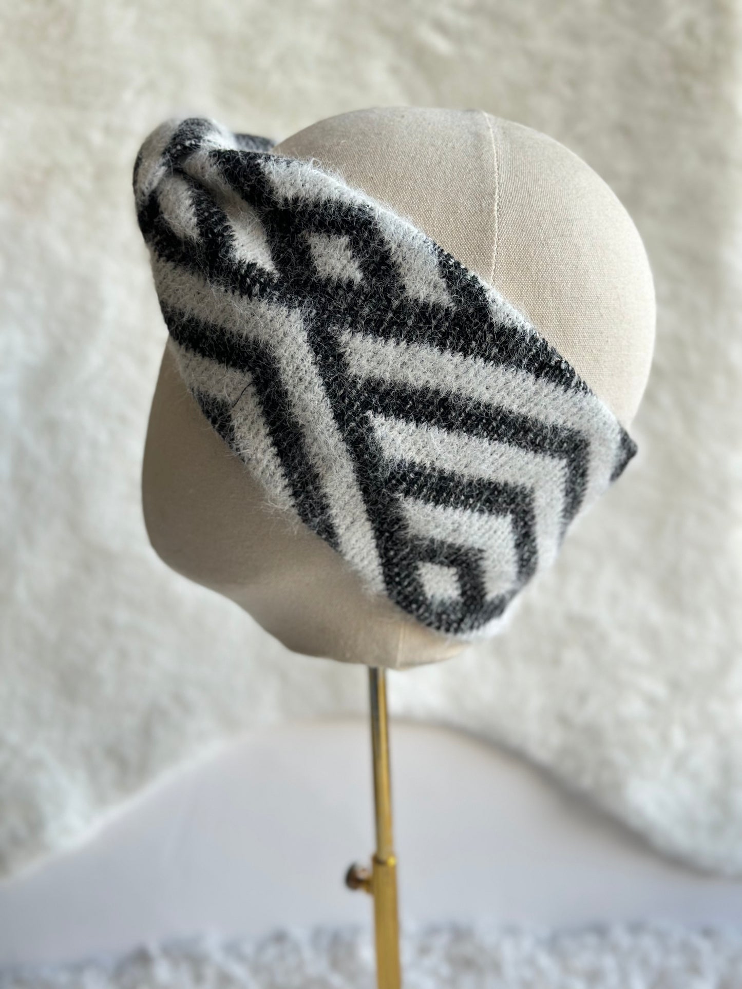 Abstract winter headband