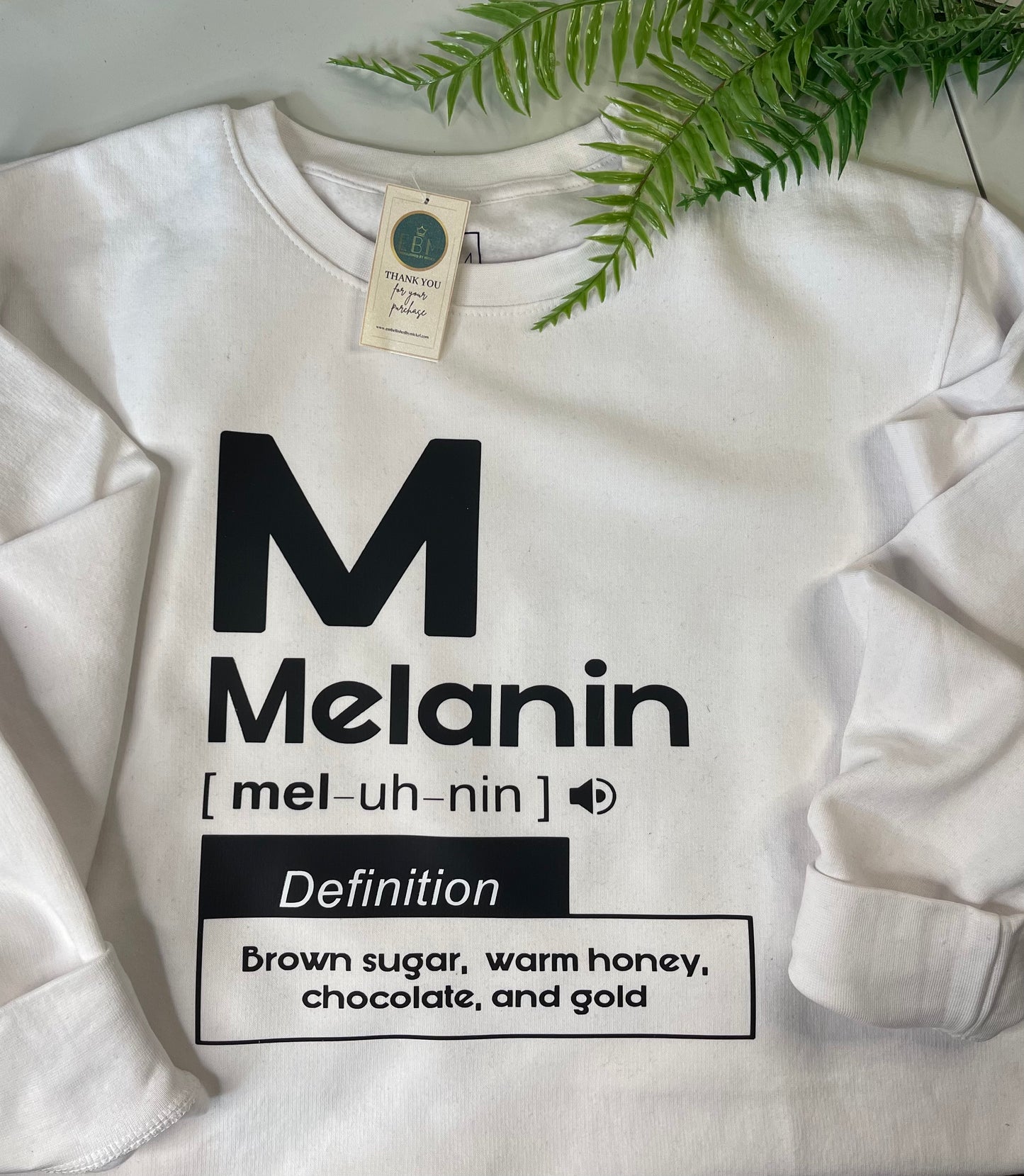 EBM MELANIN SWEAT SHIRT