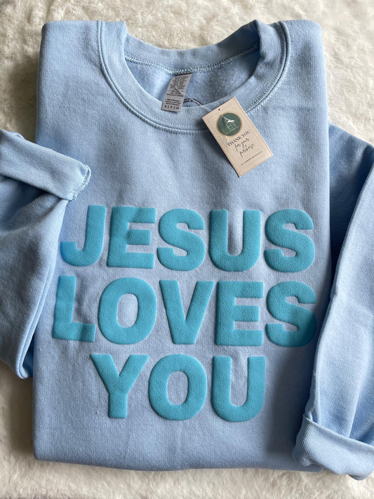 Jesus Love You Crewneck Sweatshirt