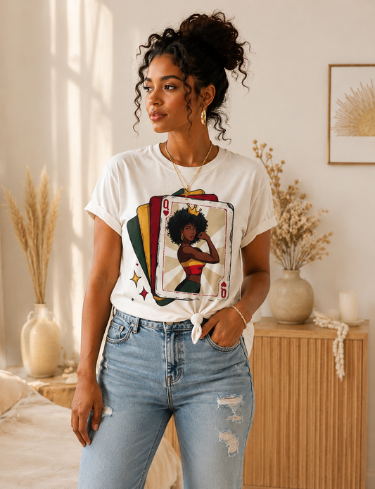 Queen of Hearts Tee