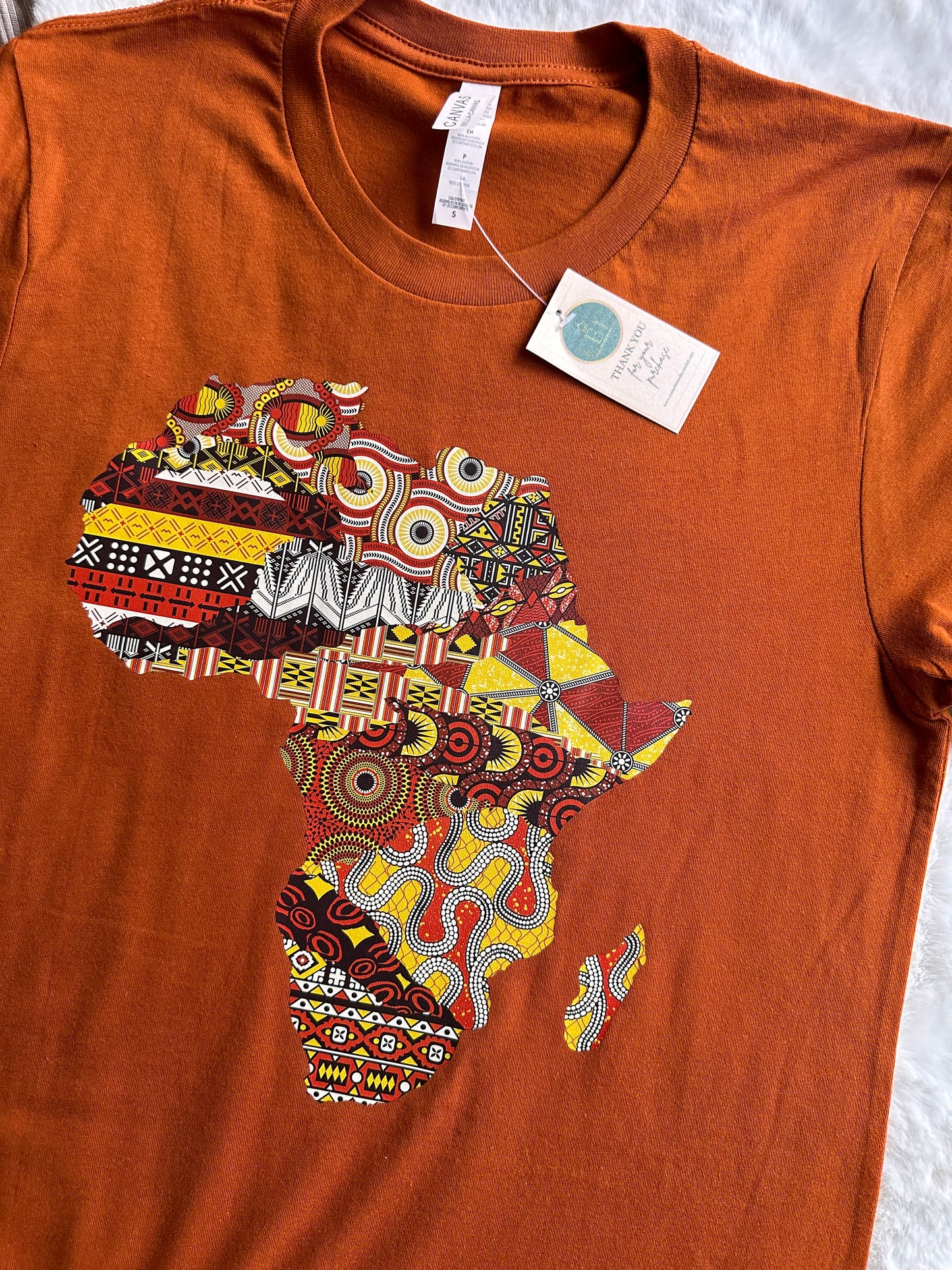 Africa printed Tee