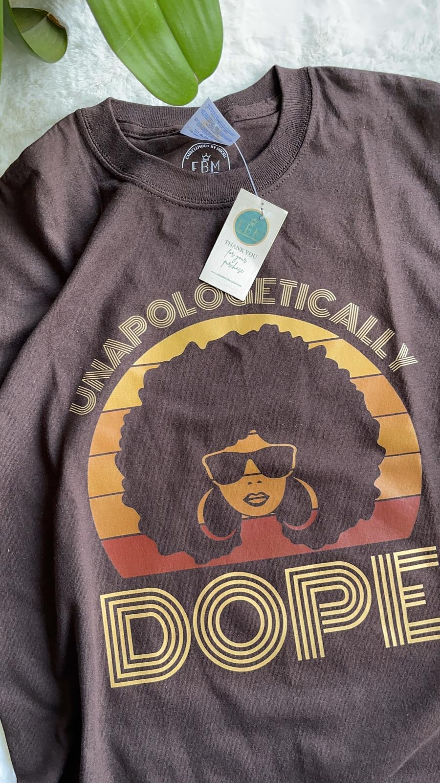 Unapologetically Dope Melanin Tee