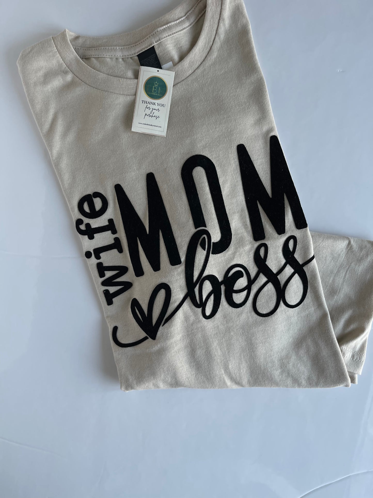 Wife Mom Boss tshirt